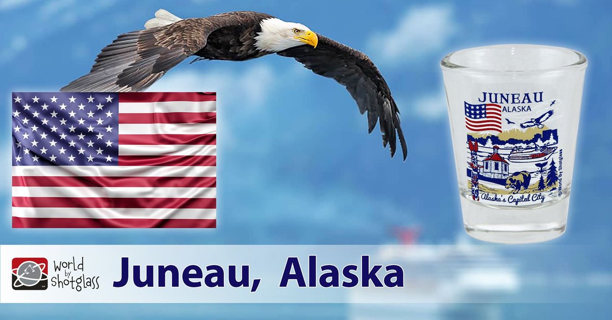 Did you know that JUNEAU is is a unified municipality and the second largest city in the United States by area.?

Get your special Juneau products today: bit.ly/33pRqiY

#Juneau #WorldByShotGlass #Shotglass #VisitJuneau