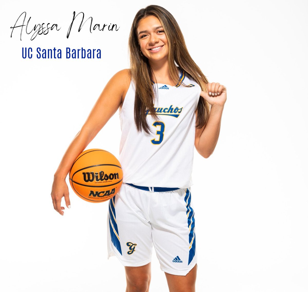 Troop West Alum Alyssa Marin is THE OG!!! Aside from being with us for our launch, she was our first player to sign D1 in 2020. Lyss was the starting PG for UCSB as a Junior, and will continue to be that this season!!! Proud of you Lyss!!! @MattyK31 @hoopers4dayz @SelectEventsBB