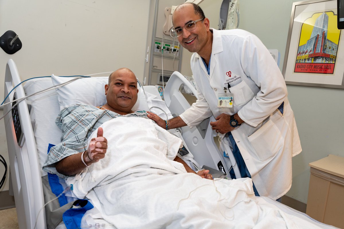 After receiving @US_FDA approval, @nyphospital/@columbiamed became the first in the country to offer a first-of-its-kind ultrasound-based renal denervation (RDN) treatment to lower blood pressure. Learn about research by Dr. Ajay Kirtane on #NYPAdvances: nyphosp.co/3QuMLXy