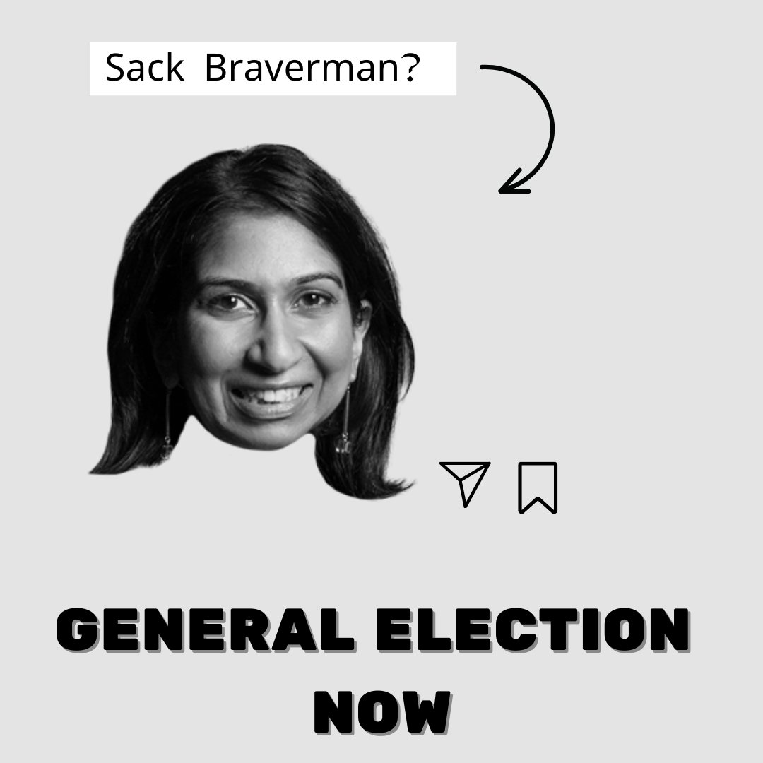 So finally we got #BravermanOut trended.💯 Retweet if you want Sunak to fire her immediately.