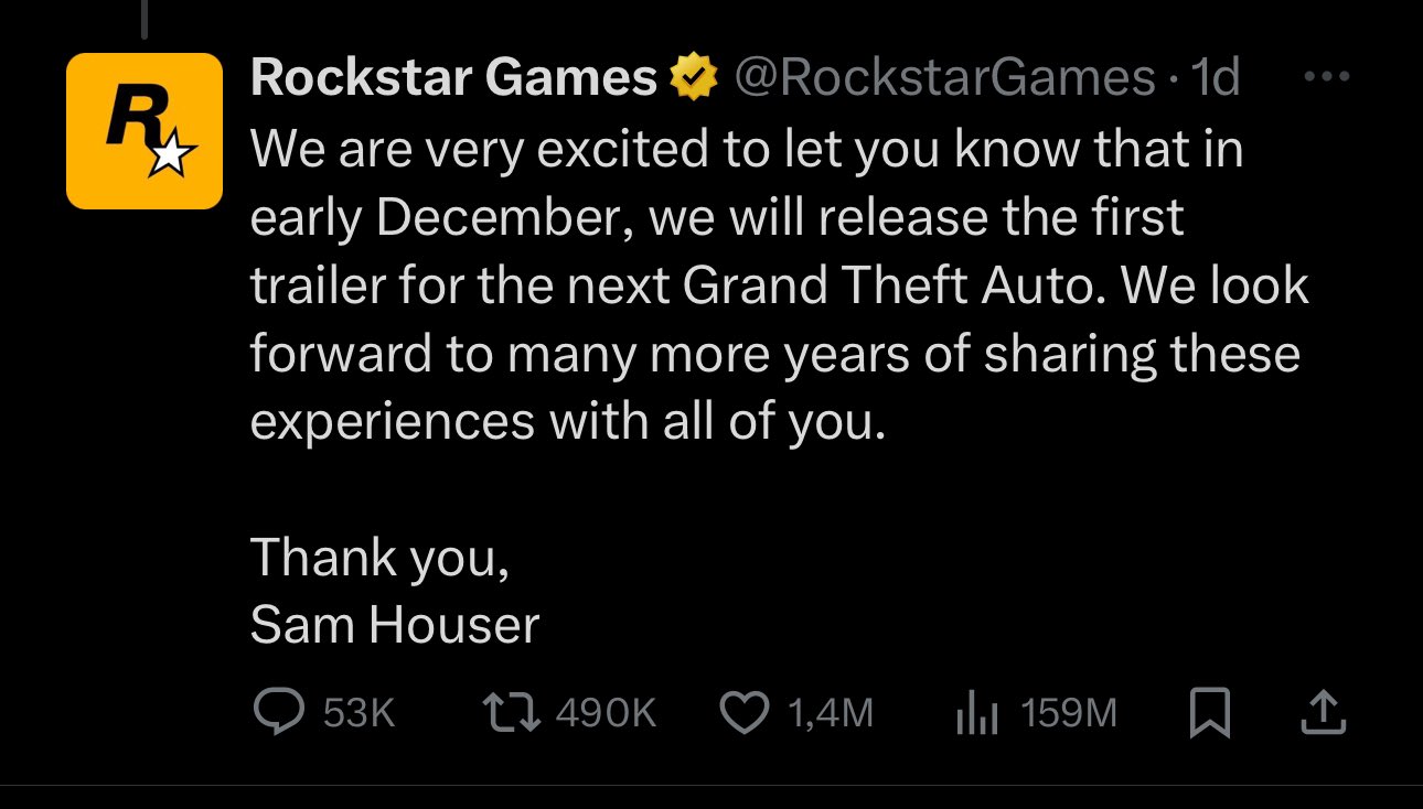 Rockstar Games Twitter just changed their icon back to the classic