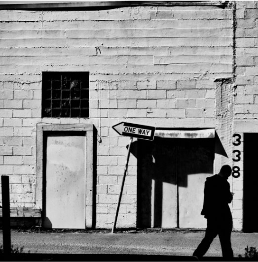 Matt Black delves into societal and environmental concerns, exploring migration, poverty, and the environment in marginalized communities of rural California and southern Mexico. ⁠ Fort Bragg, California. 2015. Downtown., Matt Black, 2015 | 3 Thirty One Collection⁠