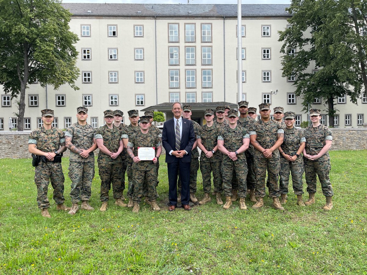 Each month, we highlight our #MarineSecurityGuards around the world who are promoted to their next rank, are awarded for their #performance, or reenlist in the Marine Corps. Please join us in acknowledging the #success of these Marines!
