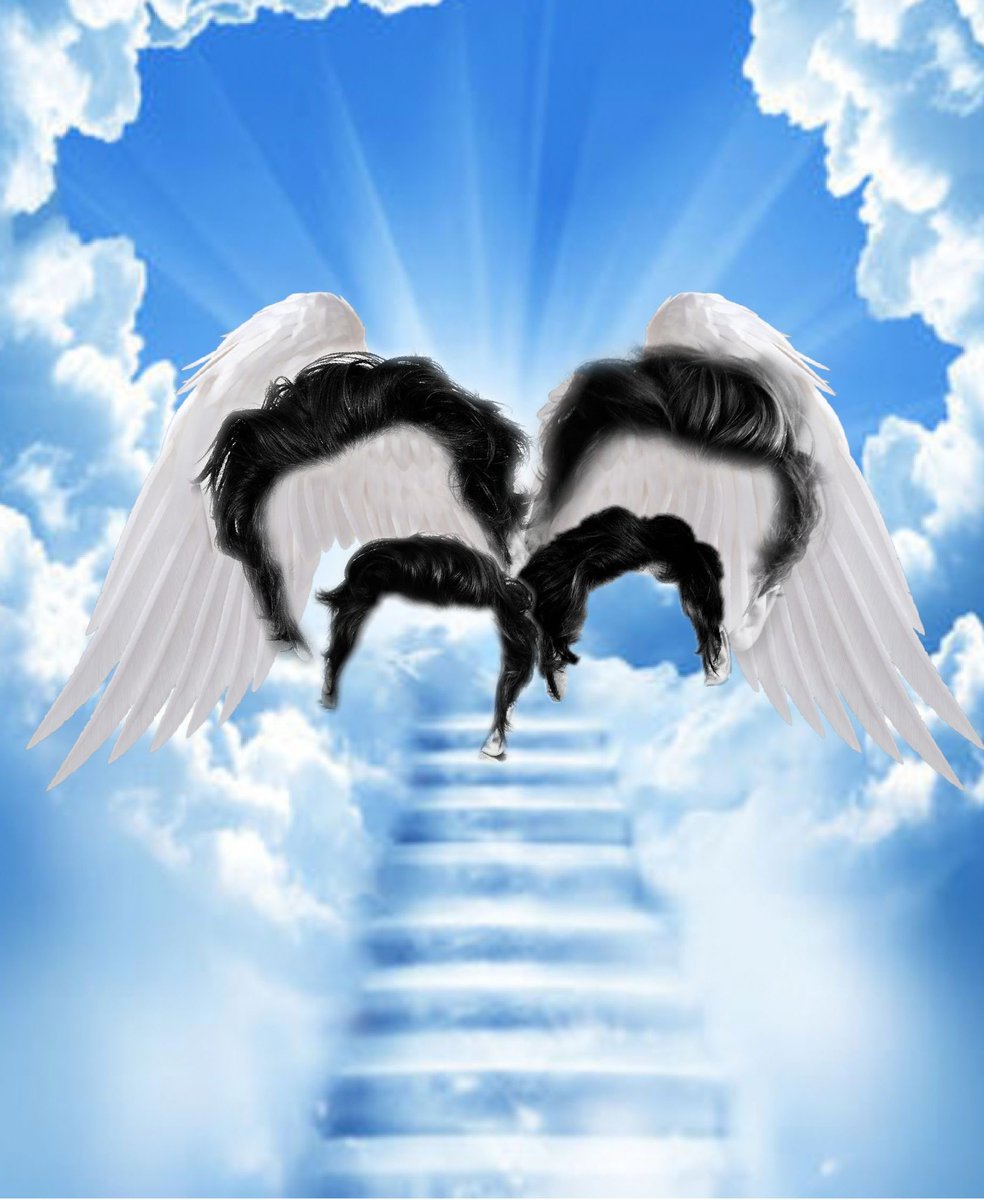 in the arms of the angels