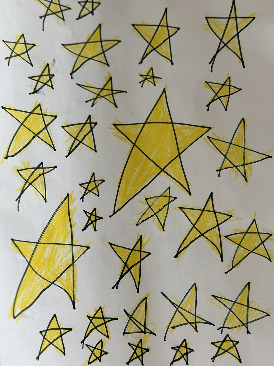 klechevskyLab's tweet image. My son is 5yo has been drawing these yellow starts constantly for the past few days ….. he has no idea what is going on in the world…. I just told him that these are beautiful dendritic cells…