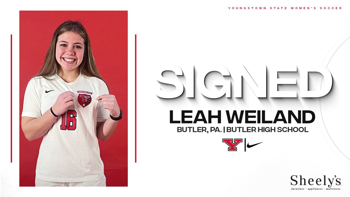 🖊️ SIGNED 🖊️

Please help us welcome Leah Weiland to the Penguins women's soccer family!

Weiland Notes:
➡️ 36 career goals
➡️ 27 career assists
➡️ 11 goals and 11 assist in 2023

#GoGuins #RaiseTheBar #HLWSOC