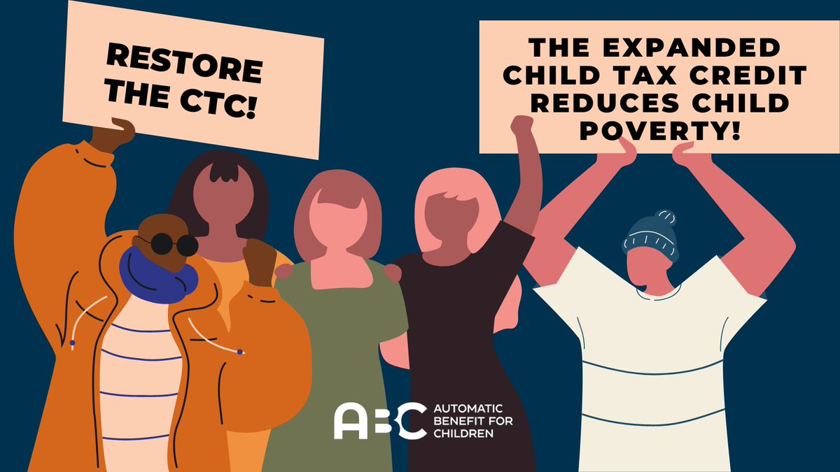 Our children deserve a fully refundable, monthly #ChildTaxCredit. Tell Congress to include an expanded #ChildTaxCredit in its new legislation to avoid a government shutdown Nov. 17. The new bill text will be finalized by Sunday.