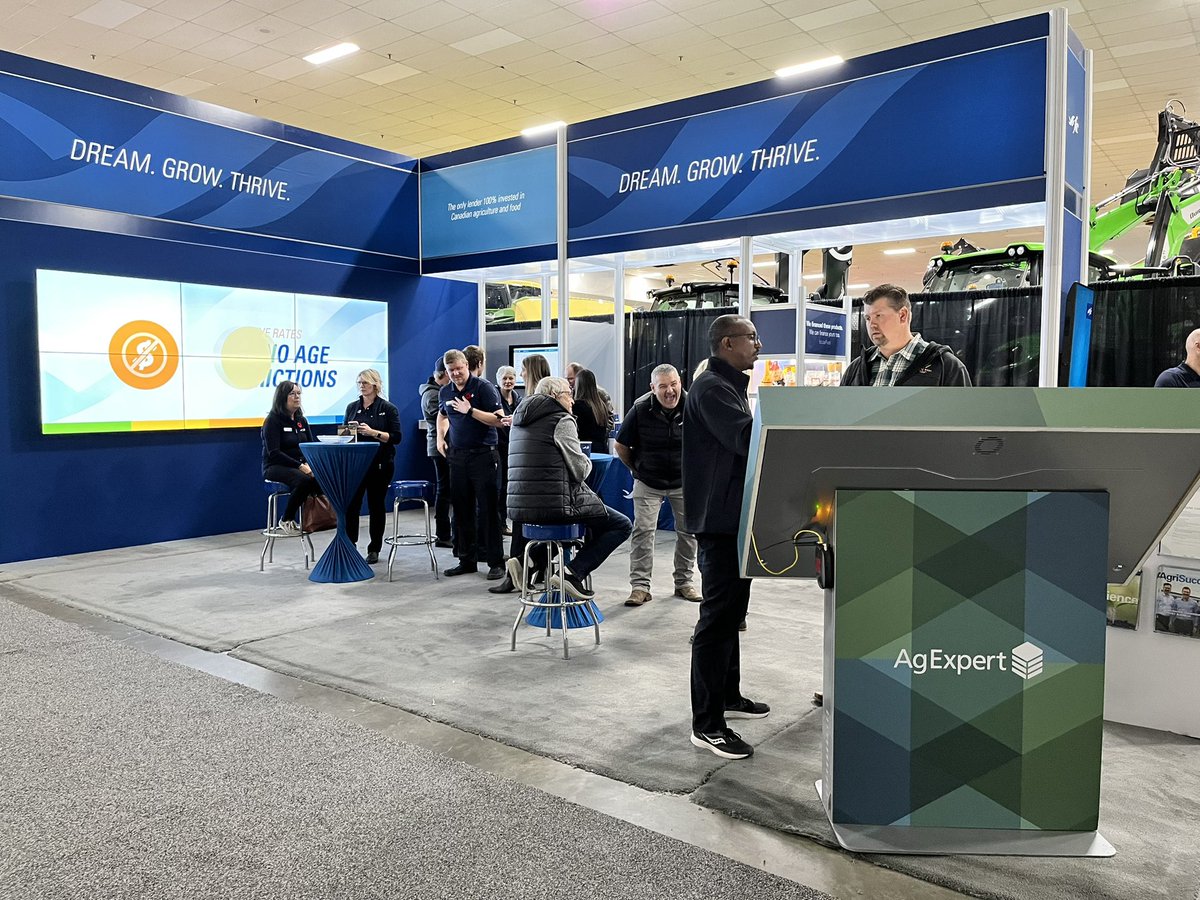 #AgriTrade23 has not disappointed! I’ll be at the FCC booth tomorrow afternoon! Come say hi ☺️