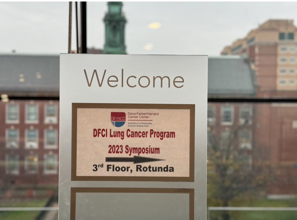 Great day in Boston as a keynote speaker at the DF/HCC Lung Program Annual Symposium. Thank you for the invitation to be part of it. Enjoyed all the great science and discussion. #SCLC #LCSM <a href="/DanaFarber/">Dana-Farber</a> <a href="/MGHThoracicOnc/">MGH Thoracic Oncology</a> <a href="/LeciaSequist/">Lecia Sequist, MD, MPH, FASCO</a> @cbmeador <a href="/JustinGainor/">Justin Gainor</a> <a href="/teekayowo/">Taofeek K Owonikoko</a> <a href="/Oser_Lab/">OserLab</a>