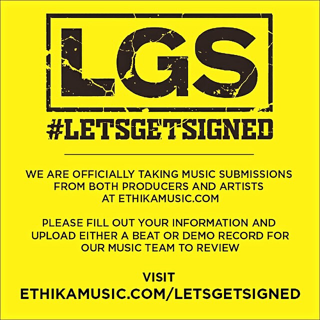 ethika's tweet photo. #LETSGETSIGNED IS TAKING SUBMISSIONS!! visit https://t.co/57bIVGa7TJ and fill out the information with your instrumental or demo record. This is your chance to win $50k and a multi year label deal๐ฅ๐ฅ https://t.co/e7kFRVUkTu