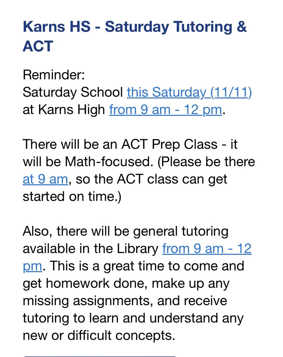 KarnsCounseling (@karnscounseling) on Twitter photo ACT prep happening this Saturday at KHS—MATH! ACT prep happening this Saturday at KHS—MATH!