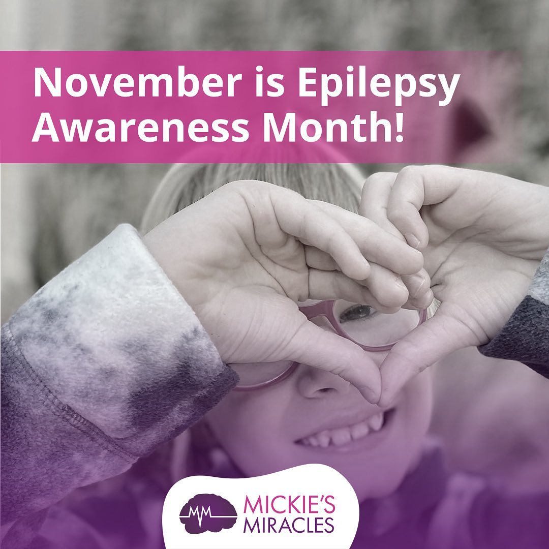 The entire month of November is Epilepsy Awareness Month and it gives all of us in the epilepsy community a chance to come together and raise awareness of how rampant and dangerous epilepsy really is.

#EpilepsyAwarenessMonth