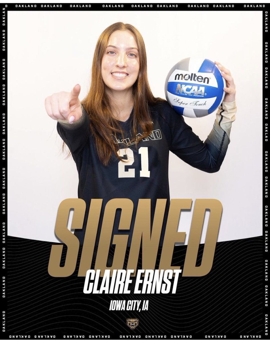 City High Volleyball (@cityhighvb) on Twitter photo Congratulations to our own <a href="/ernstclaire_/">Claire Ernst</a> for her recent official NLI to <a href="/OaklandWVB/">Oakland Volleyball</a> … looking forward to following you at the next level.. don’t forget us though ♥️🏐 Congratulations to our own <a href="/ernstclaire_/">Claire Ernst</a> for her recent official NLI to <a href="/OaklandWVB/">Oakland Volleyball</a> … looking forward to following you at the next level.. don’t forget us though ♥️🏐