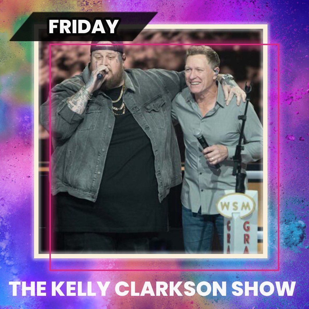 Catch my performance with <a href="/JellyRoll615/">Jelly Roll</a> on <a href="/KellyClarksonTV/">The Kelly Clarkson Show</a> tomorrow in honor of #VeteransDay!

Check local listings for timing!