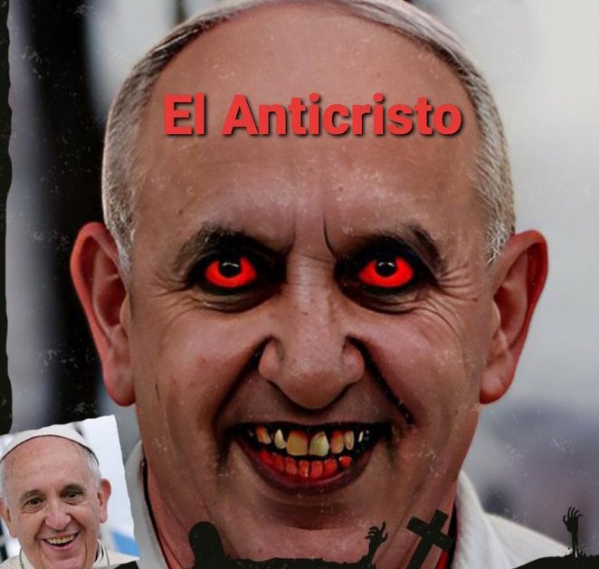 Por eso cada vez mas católicos desprecian a este sujeto. Ningún Papa y mucho menos este Comunista, es figura de nada ni tampoco representa a Dios.