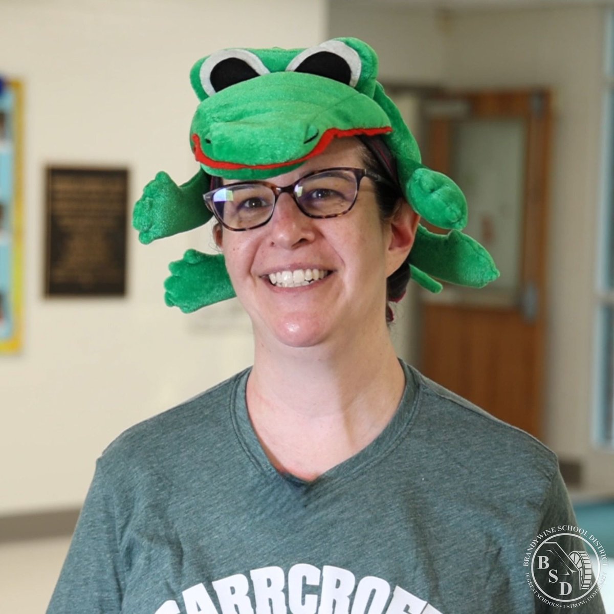 Meet Francine Venit, Carrcroft Elementary School parent  and best friend to Crofty, the school's beloved mascot. She is Proud To Be BSD!  Watch her full video at brandywineschools.org/Proud and sign up to be featured. #Proud2bBSD