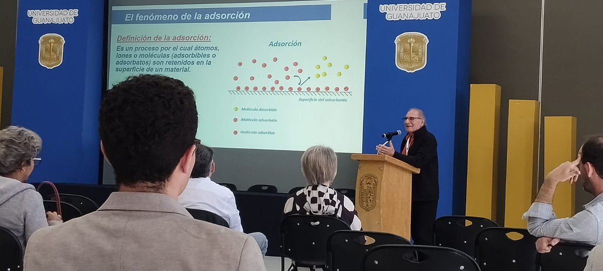 nano_mexico's tweet image. Charla "#Adsorción: física, química y adsorción-separación son técnicas importantes para la #caracterización de sólidos”, impartida por el Dr. Simon Yunes, de #Micromeritics, durante el #Congreso de Adsorción de la #AMDA 2023.
¡Te esperamos mañana!
#Nanociencias #Guanajuato