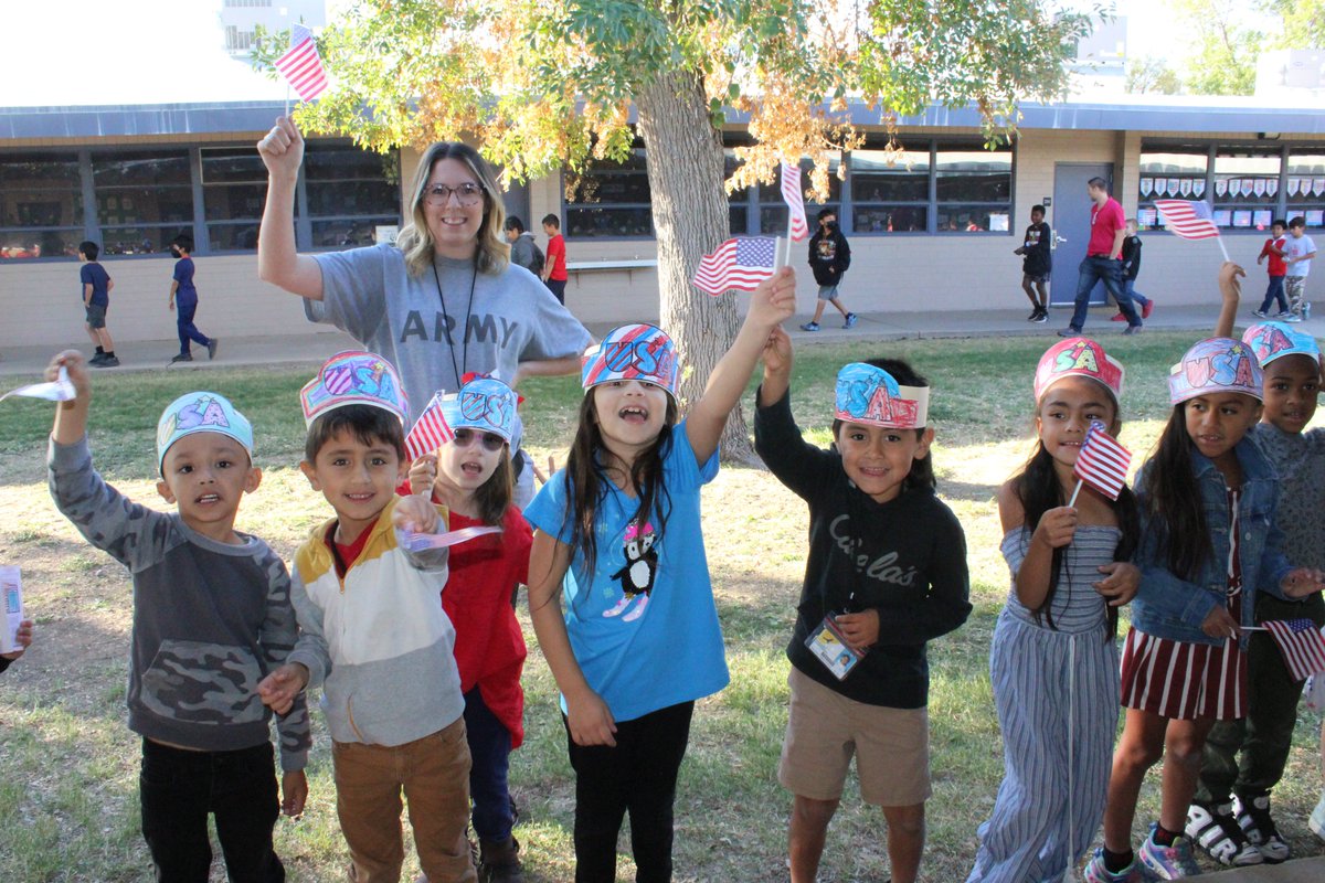 Today, several of our schools honored our veterans at celebratory events! Check out some of the celebrations and other activities that took place across the District. A special thank you to all of our veterans who attended the events. We are grateful for your service! #WESDFamily