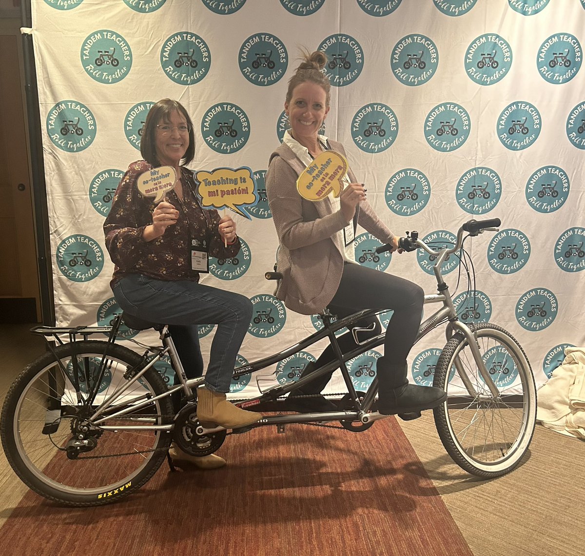Jamie Alvarez (@runner58446) on Twitter photo We are so grateful for this opportunity and can’t wait to bring the ideas back to our school! Plus, I have the best dual language co-teacher!
<a href="/DosCaminosPVSD/">Dos Caminos School</a>
<a href="/PVSDCamarillo/">PVSD Camarillo</a>
#LaCosecha2023 #LC23 #BestConferenceEver We are so grateful for this opportunity and can’t wait to bring the ideas back to our school! Plus, I have the best dual language co-teacher!
<a href="/DosCaminosPVSD/">Dos Caminos School</a>
<a href="/PVSDCamarillo/">PVSD Camarillo</a>
#LaCosecha2023 #LC23 #BestConferenceEver