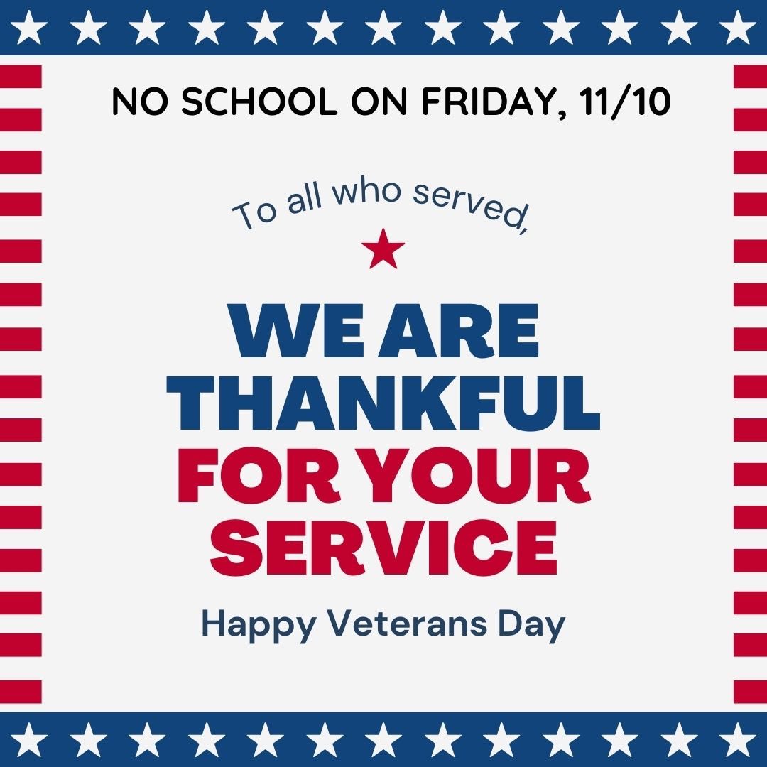 Thank you for your service!