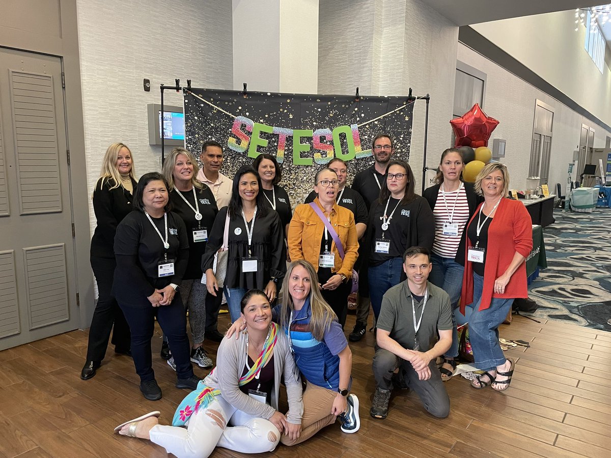 Leaders of the #Together4MLs @NCDPI_MLs network and the @SC_MLE network held a collaborative exchange at #SETESOL23!