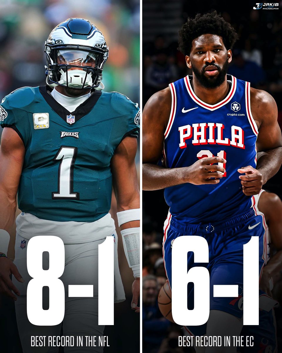 What a time to be alive.

#FlyEaglesFly | #BrotherlyLove