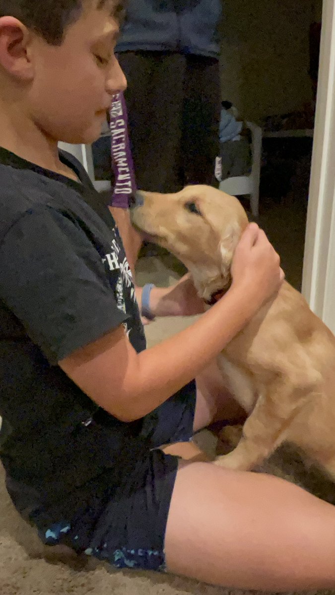 Welcome to our brood, Hazy! My hubs wasn’t so sure about getting a doggie so I named him Hazy IPA Dougherty so he couldn’t hate him! <a href="/DDougherty33/">Dillon Dougherty</a> #HazyIPA