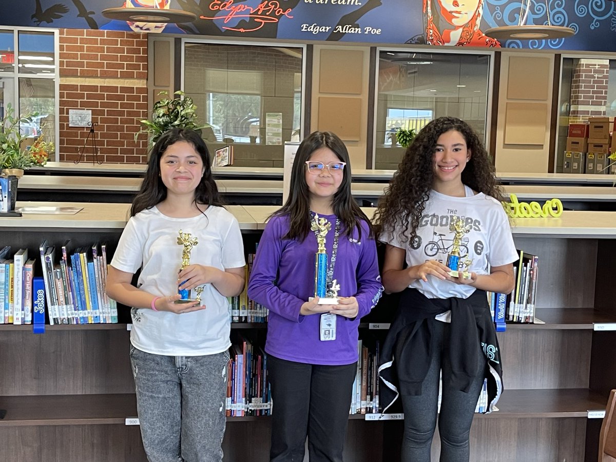 Holly Dressel M.Ed (@eslwithdressel) on Twitter photo Estamos orgullosos de estos estudiantes que obtuvieron los 3 primeros lugares para su nivel de grado en el concurso de ortografía en español de <a href="/TISDOIS/">Oakcrest Intermediate</a> hoy. Los ganadores de 5.º y 6.º grado se muestran a continuación. ¡Felicidades! <a href="/TISDMulti/">TISDMultilingual</a> Estamos orgullosos de estos estudiantes que obtuvieron los 3 primeros lugares para su nivel de grado en el concurso de ortografía en español de <a href="/TISDOIS/">Oakcrest Intermediate</a> hoy. Los ganadores de 5.º y 6.º grado se muestran a continuación. ¡Felicidades! <a href="/TISDMulti/">TISDMultilingual</a>