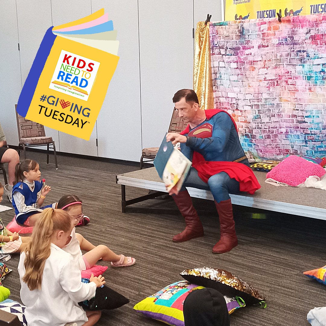 This #GivingTuesday, bring a storybook hero to a child in need. Our friends at @kidsneedtoread are working hard to make this possible. 

Your generosity can provide essential books and literacy resources to children. 

✨Donate below!