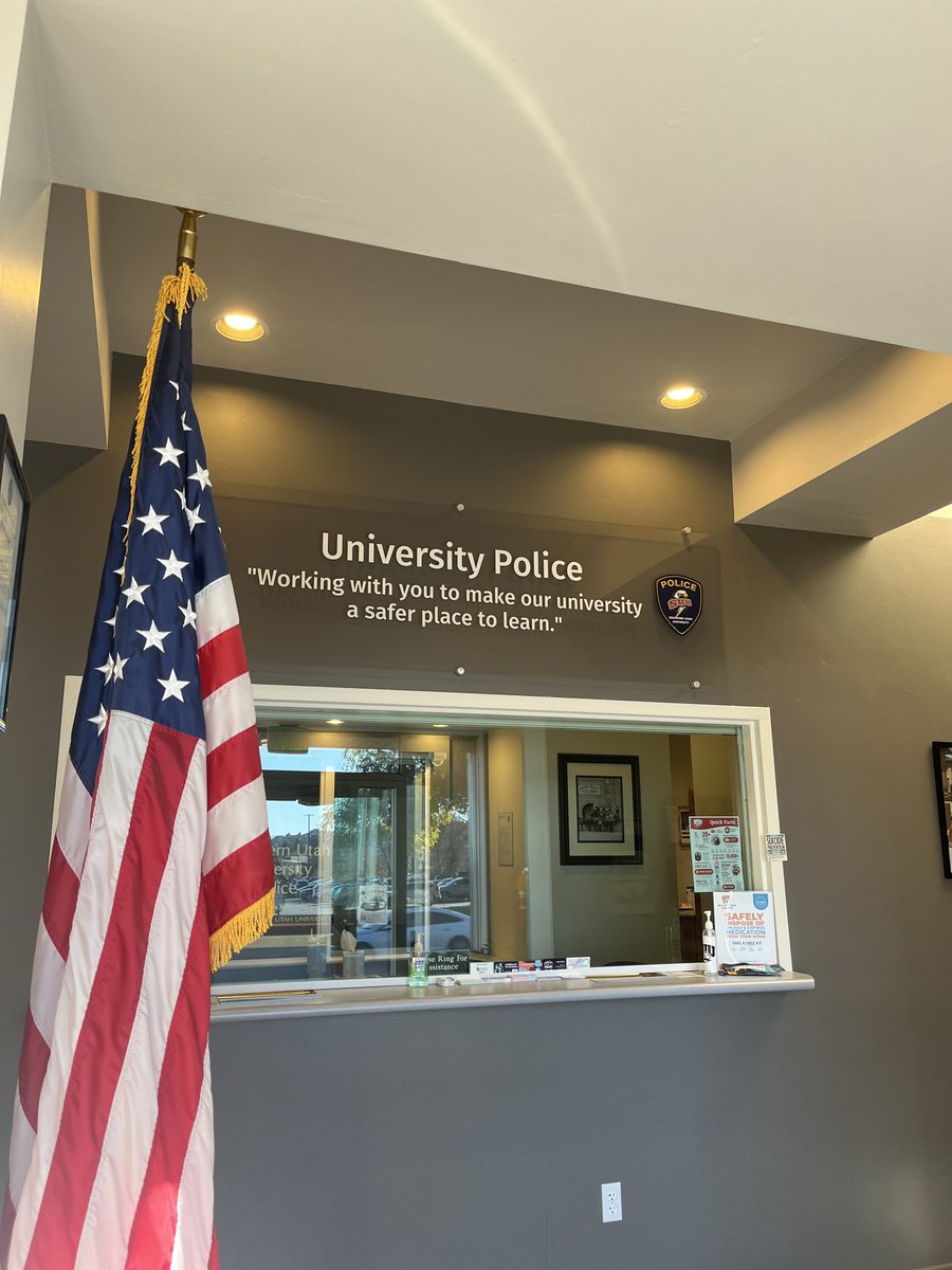 SUUPolice's tweet photo. SUU Police Department is looking for a new Patrol Officer. Any qualified individual may apply at the link provided below.
https://t.co/kUGlH23oJS https://t.co/41fMODZqVv