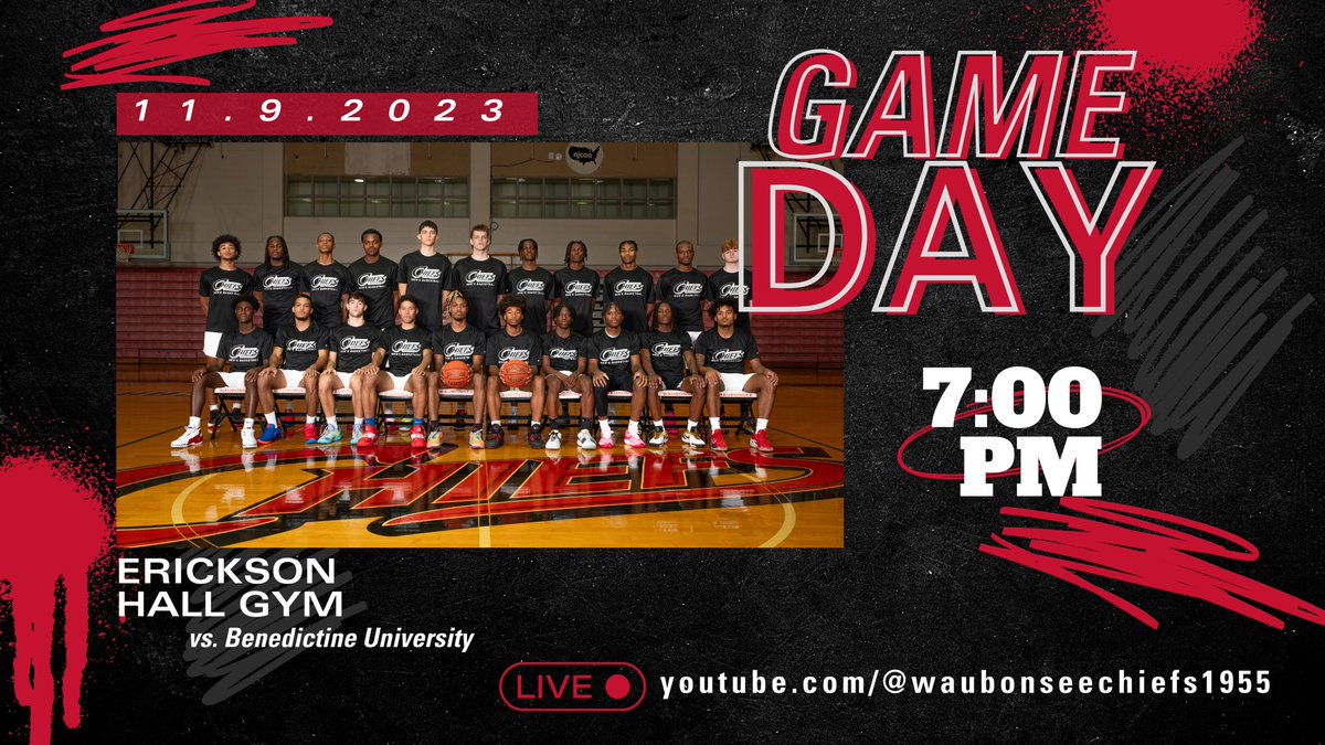 WaubonseeChiefs's tweet image. #GAMEDAY 🏀 @WaubonseeHoops  takes on  @BenUEagles1887 TONIGHT at 7:00 p.m.❗️❗️#LETSGOCHIEFS
📺 Catch the live stream: bit.ly/3sQ91Tp