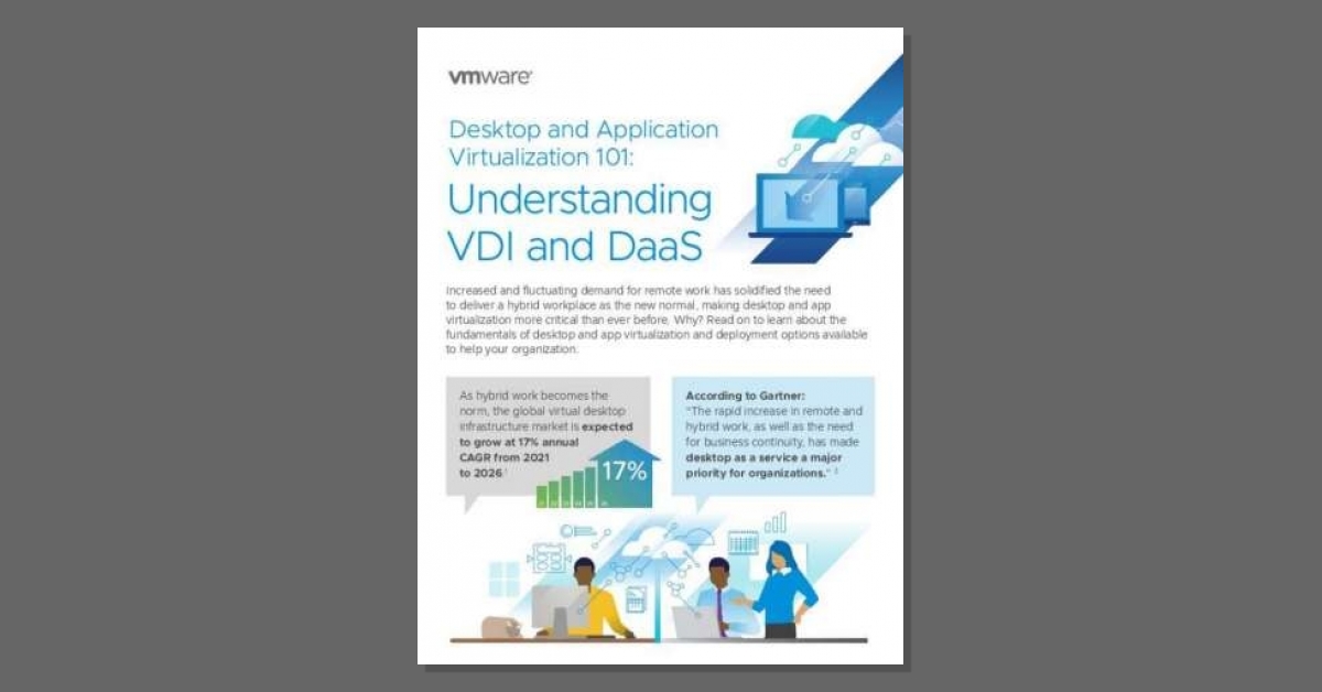 DHECOMP's tweet photo. #VDI and #DaaS both provide remote work flexibility, security, compliance, simplified management and cost savings. But they're not the same. Which is best for your organization?     Get this @VMware infographic to find out. https://t.co/RmQsApW2pH https://t.co/TEkwmyIilc
