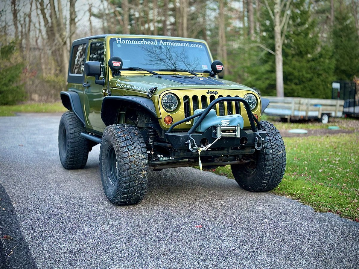 Drove my #JeepJk for the first time in two months. On the plus side, nothing broke. However, something died inside and it stinks. #jeep #jeepwrangler #liftedjeep #iamsevenslot #dadlife 🇺🇸