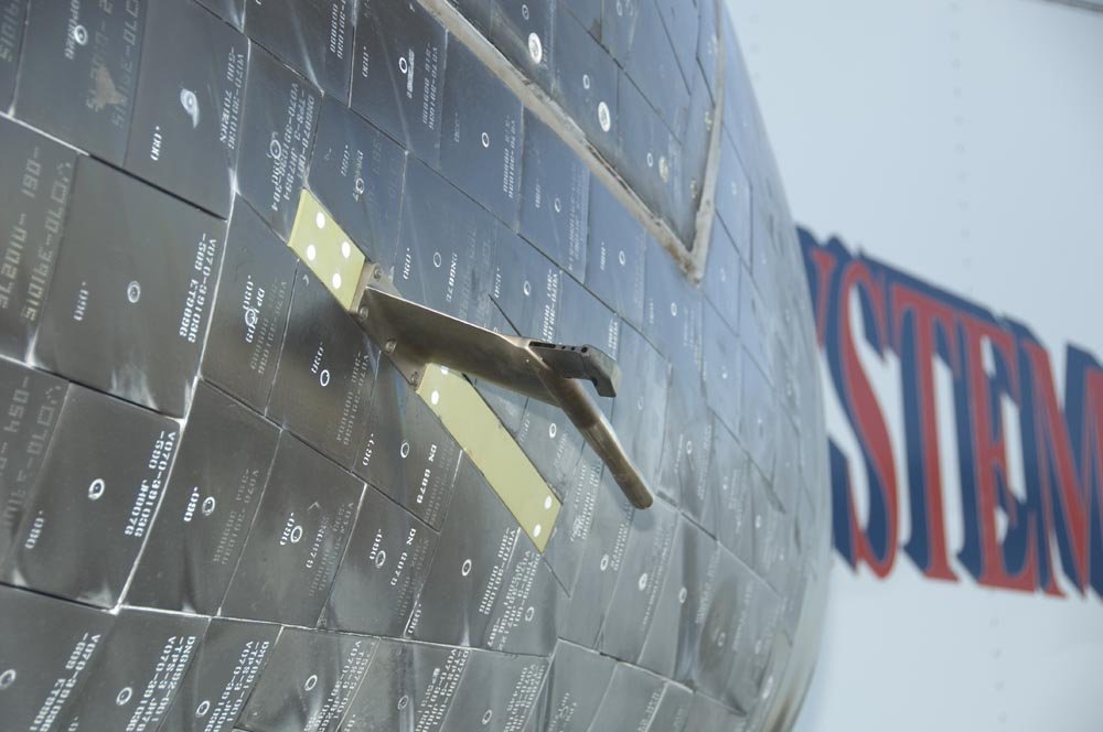 Sometimes I learn something while making a video that I am too excited about to wait to share. 

The space shuttle had deployable air data sensors that flipped out from underneath the heat shield once re-entry was complete.