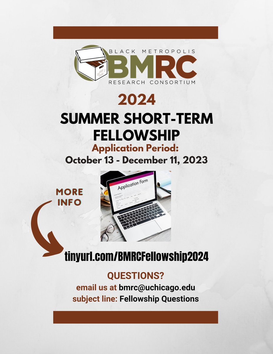 The BMRC is currently accepting applications for our 2024 Summer Short-term Fellowship Program. LEARN MORE: tinyurl.com/BMRCFellowship…