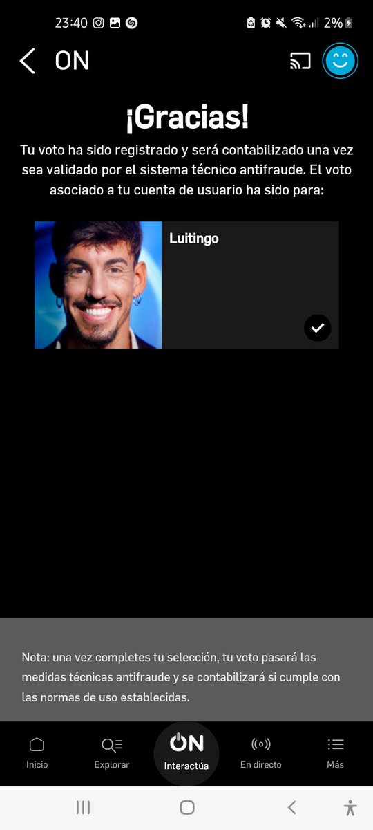Karma0life's tweet image. VOTAR LUITINGO VAMOS
#REPESCALUITINGO #GHVIP9N