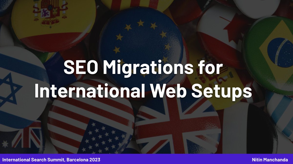_nitman's tweet image. Submitting the final draft 15 mins before the deadline reminded me of those high school assignment days 😉

Super excited about sharing some lovely stuff to help you nail SEO migrations fro international web setups at #IntSS Barcelona on Nov 16 🚀