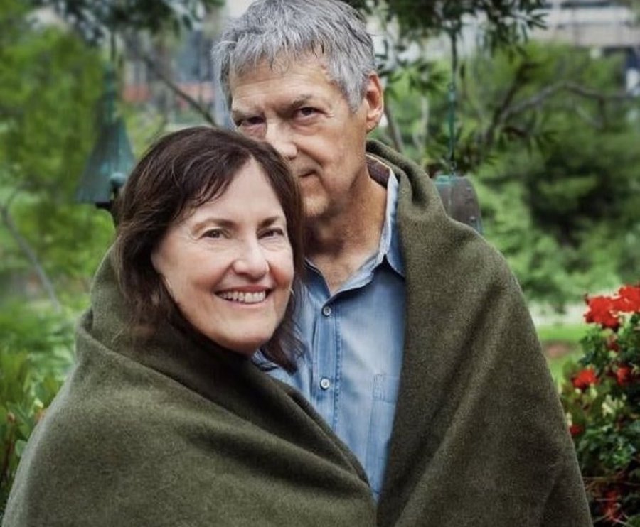 One of my favorite photos series. Judy and Jerry Griffin at Woodstock 48 hours after they met and 50 years later.