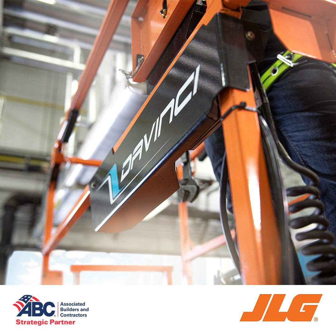 ABCNational's tweet image. .@JLG_Industries developed the industry’s first true all-electric #scissorlift with zero hydraulics, eliminating hydraulic leaks entirely.

Zero leaks. Zero diapers. Zero hassle.

Learn about the DaVinci® AE1932 All-Electric Scissor Lift on #DirectAccess: jlg.com/en/direct-acce…