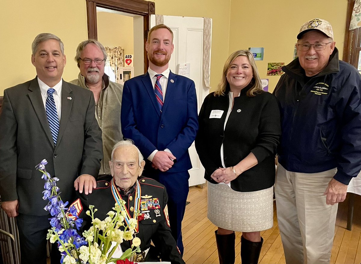 SenBruceTarr's tweet photo. Honored to join the Rowley community today to celebrate Veterans Day at the Rowley Council on Aging’s Veterans Day Brunch.
#VeteransDay #VeteransDay2023 #rowleyma #statesenatorbrucetarr https://t.co/NhgoaerSjf