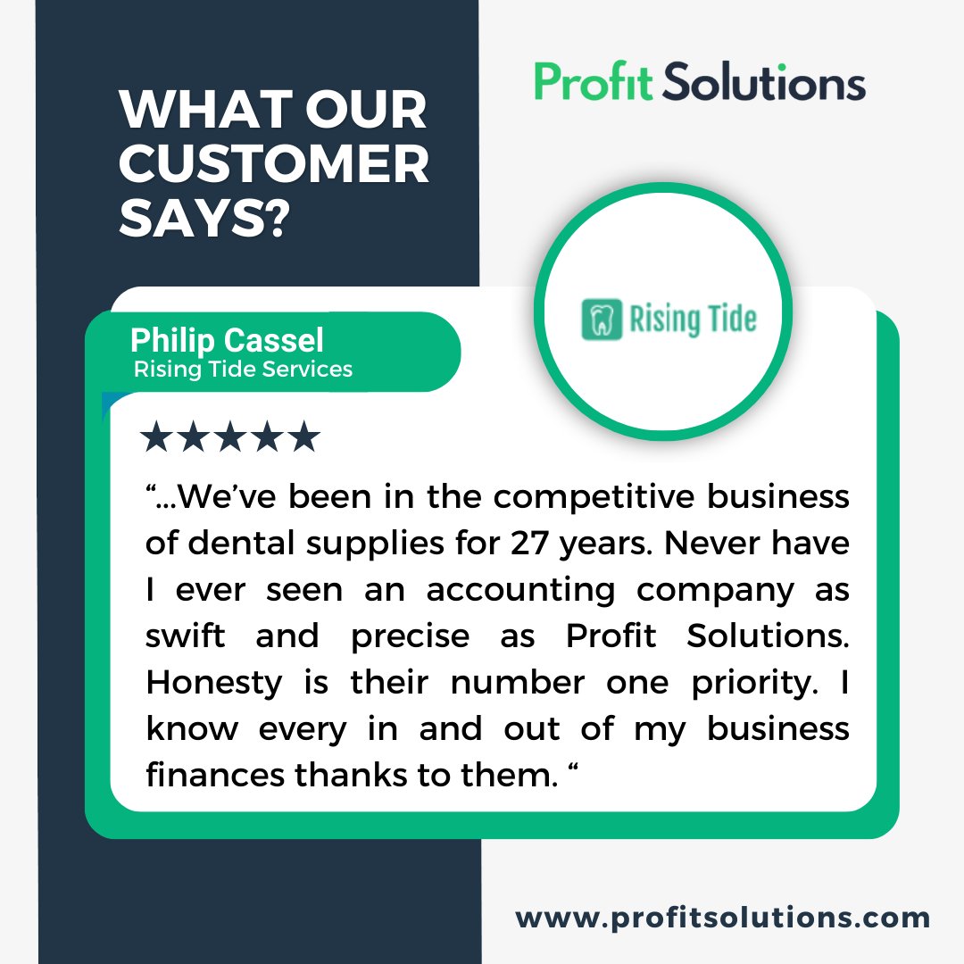 CLIENT SPEAK!💥

Thank you for trusting us with your business!📈

#profitsolutions #profitplus #business #profits #businessjourney #accounting #finance #management #taxproblem #taxtips #taxseason #financialwisdom