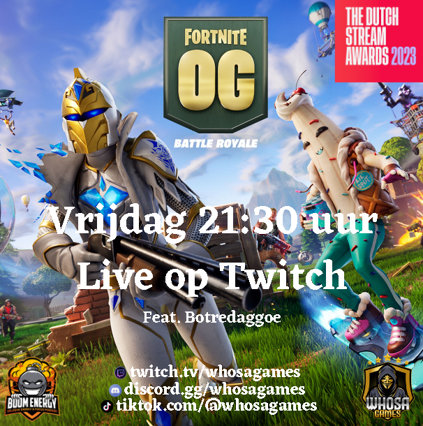 Whosagames's tweet photo. Letsgoo!!
We mogen weer...

#dsa2023, #EpicGames #FortniteOG #PS5 https://t.co/MlnFVpKNfM