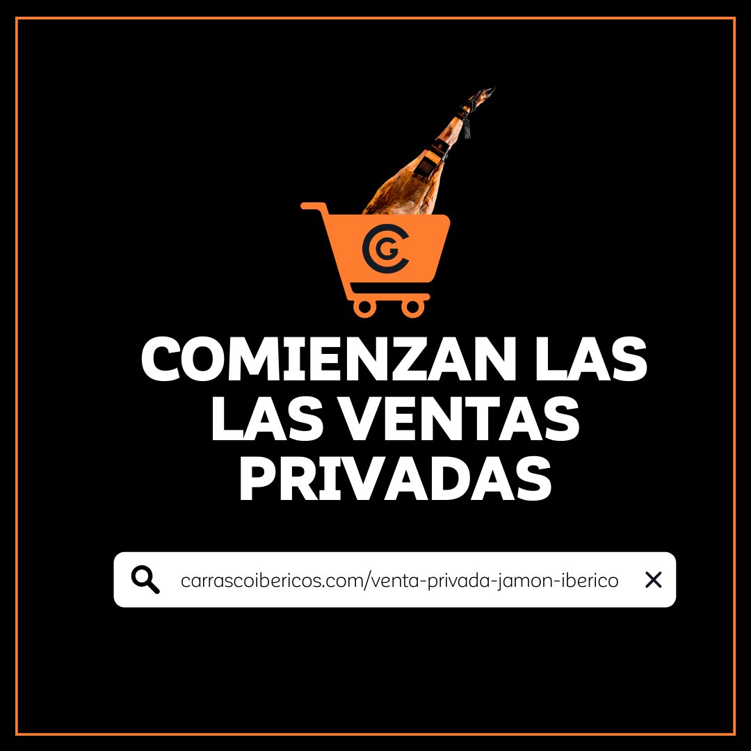 Comienzan las Ventas Privadas en nuestra web! Desde hoy hasta el domingo 12 de noviembre a las 23:59h podrás adelantarte al Black Friday suscribiéndote en nuestra web. Entra ⁣y suscríbete: bit.ly/3FCaFw7