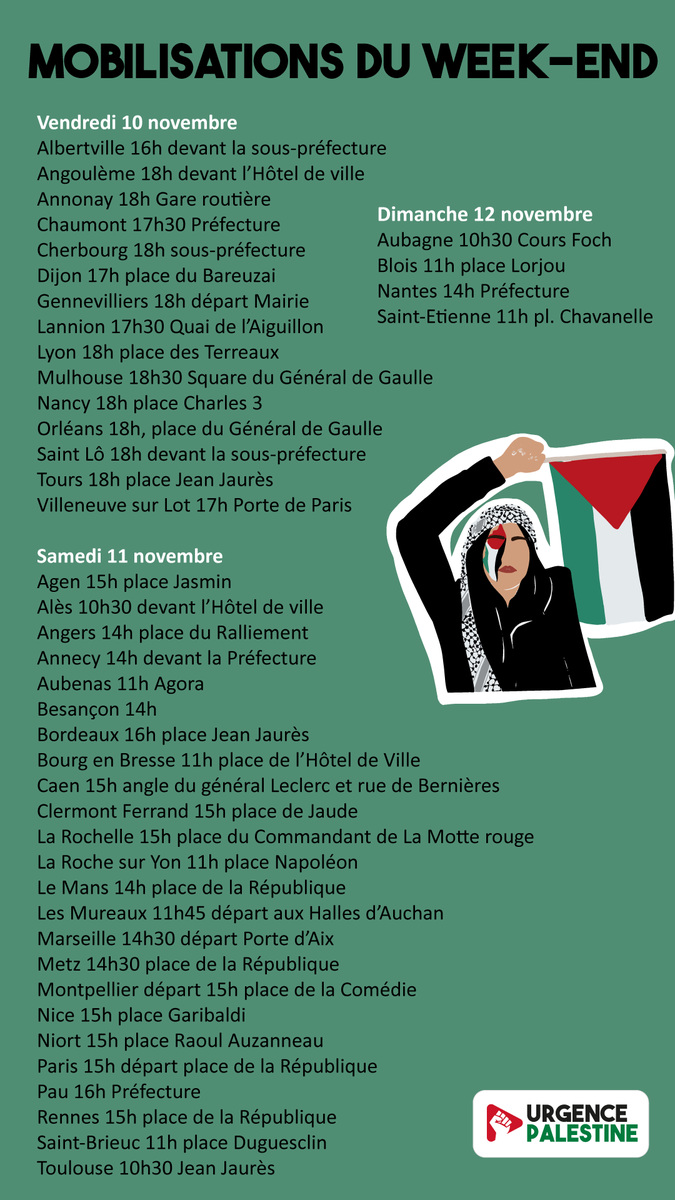Urgence Palestine tweet media