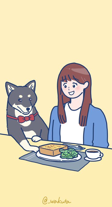 「food shiba inu」 illustration images(Latest)