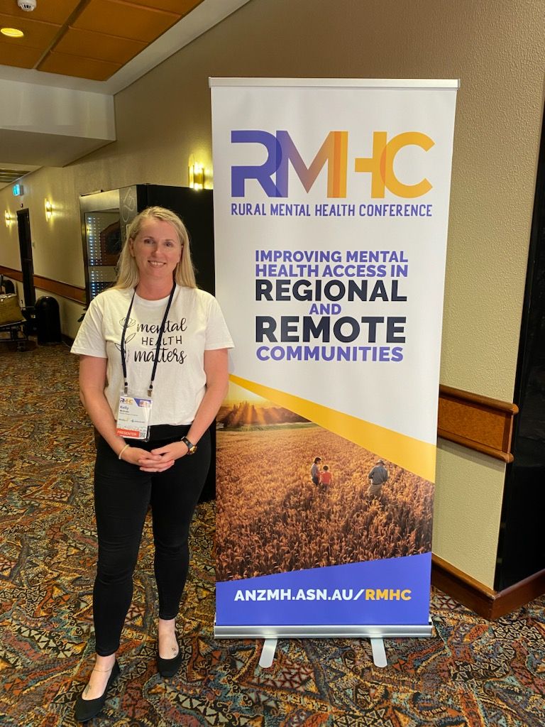 Thrilled to have Kelly McGrath present on the initial rollout of Navicare at the Rural Mental Health Conference🌟

Navicare is a collaboration involving @QUT @AusHSI, providing a mental health care navigation service in the Bowen Basin 🚀

@anzmha
#RMHC23 #ANZMHA #mentalhealth