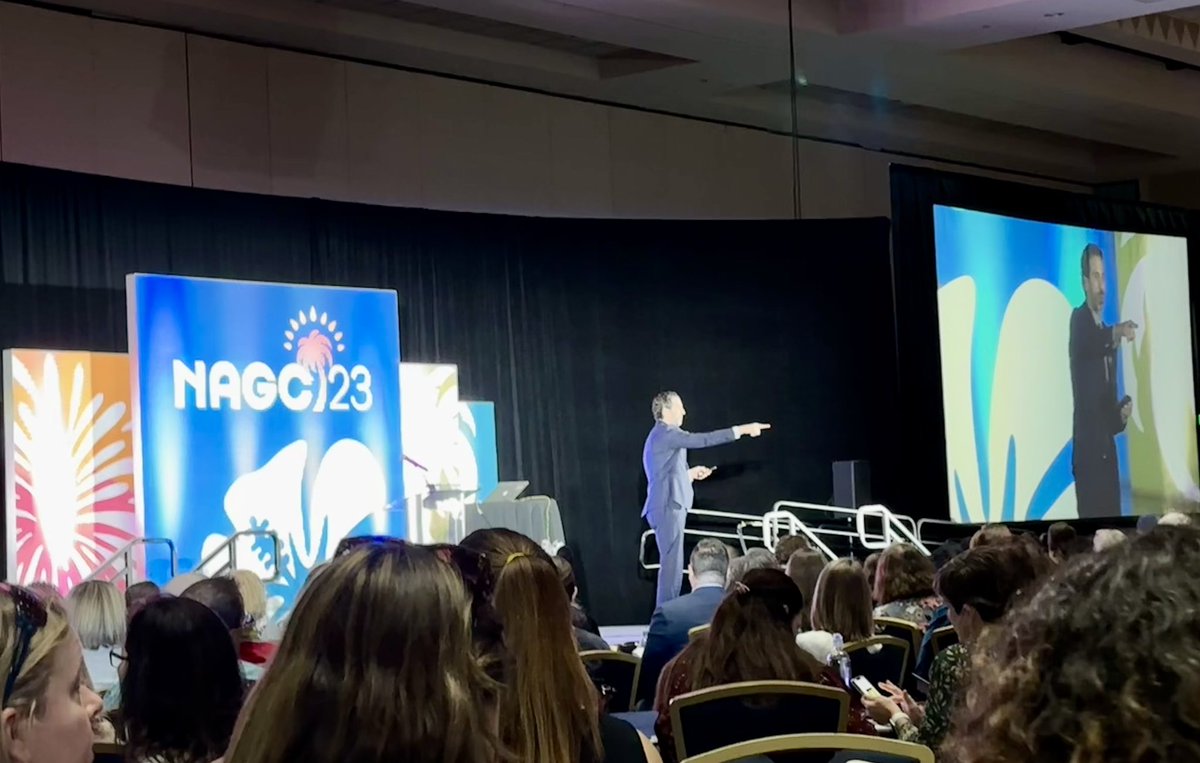 Johnny Dukovich (@johndukovich) on Twitter photo Amazing speaker at #NAGC23 — George Couros had us laughing and crying — and proud of being educators. <a href="/gcouros/">George Couros</a> Amazing speaker at #NAGC23 — George Couros had us laughing and crying — and proud of being educators. <a href="/gcouros/">George Couros</a>