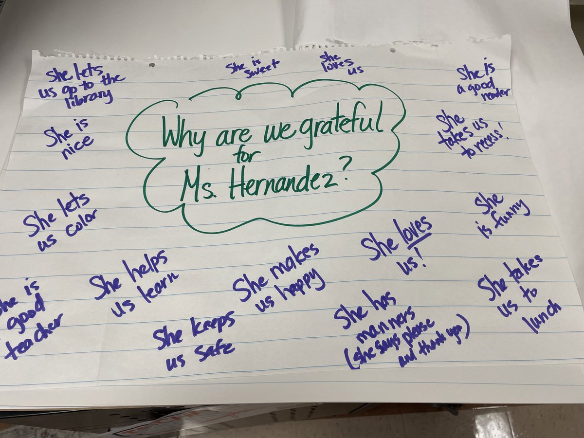 My kinder <a href="/BluebonnetLions/">Bluebonnet Elementary School</a> absolutely love <a href="/christie_d_c/">Christie Contreras</a> and her lessons and this time I came back to such a sweet surprise 🩷