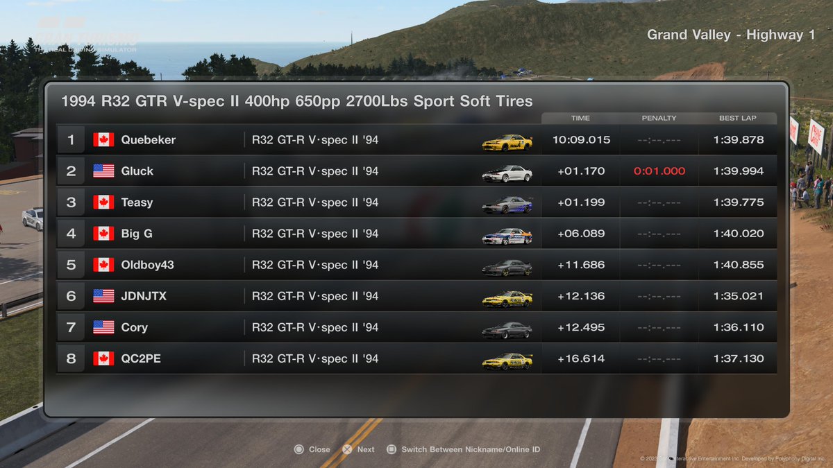 Quebeker1's tweet photo. #PS5Share, #GranTurismo7 https://t.co/wJxdsuh8kx