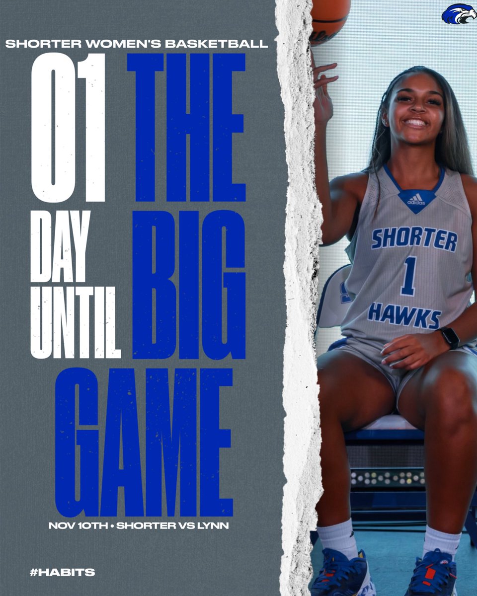 1 more sleep 😴 until GameDay #Habits 🏀🔵⚫️🦅⌛️